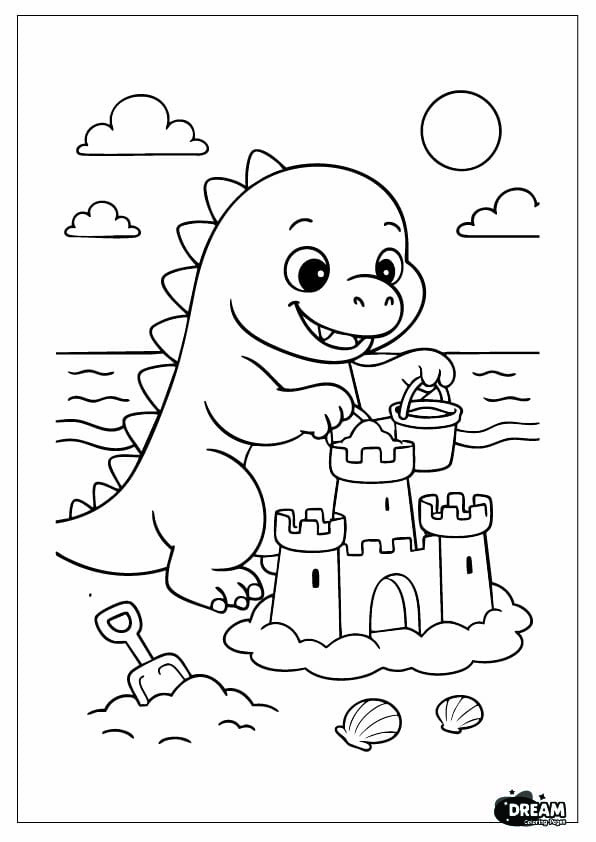 Godzilla Coloring pages
