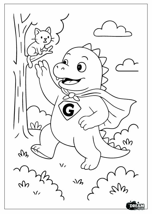 Godzilla Coloring pages 2 50