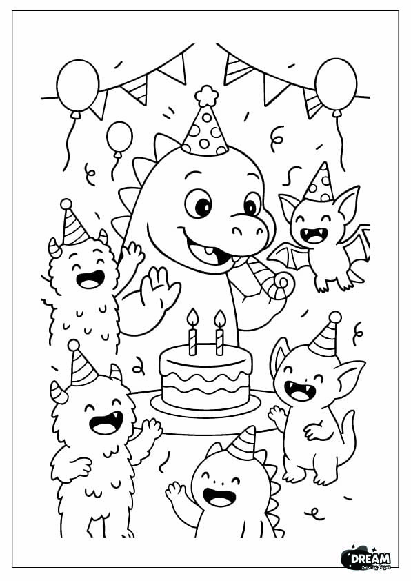 Godzilla Coloring pages 4 50